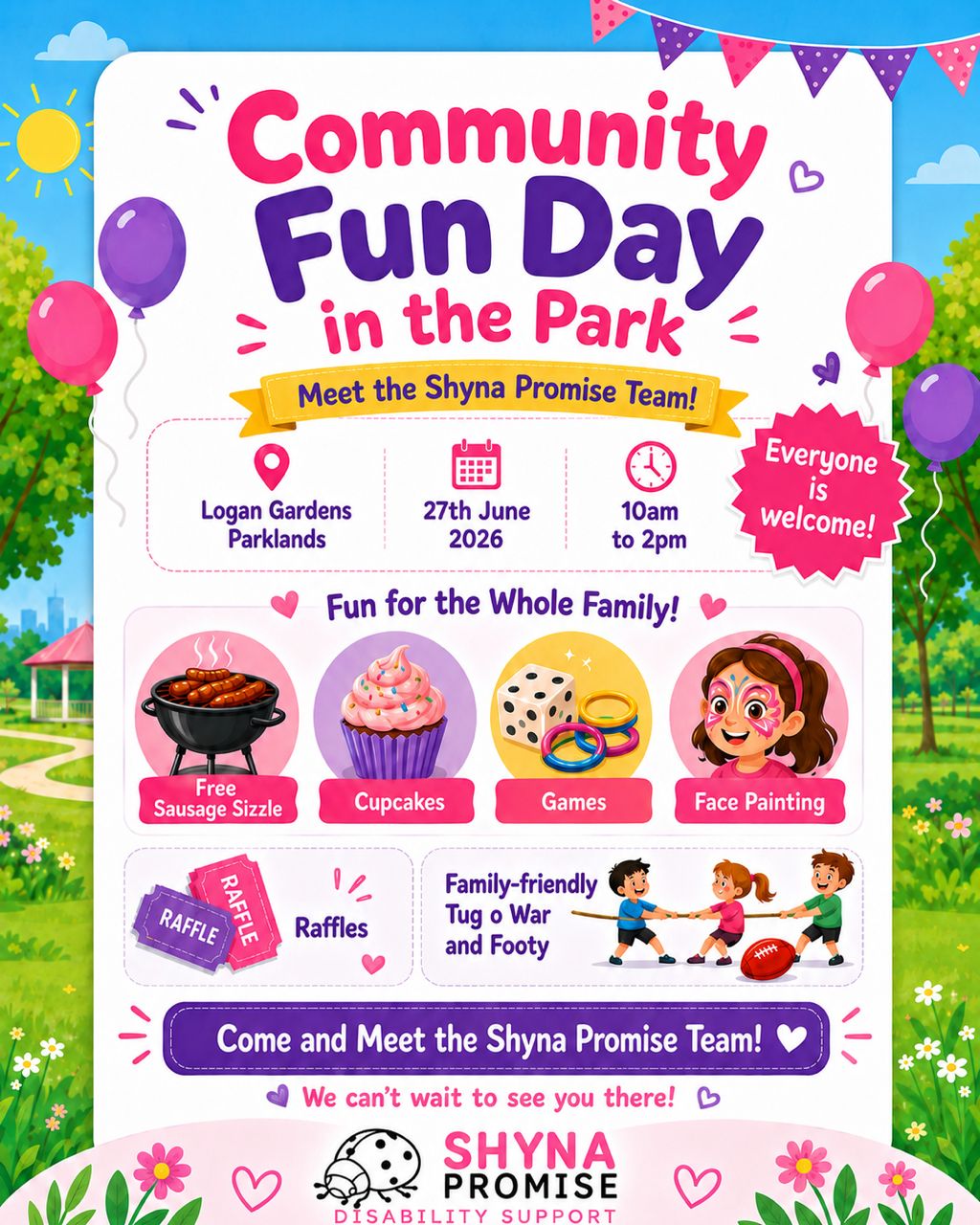 Community Fun Day in the Park